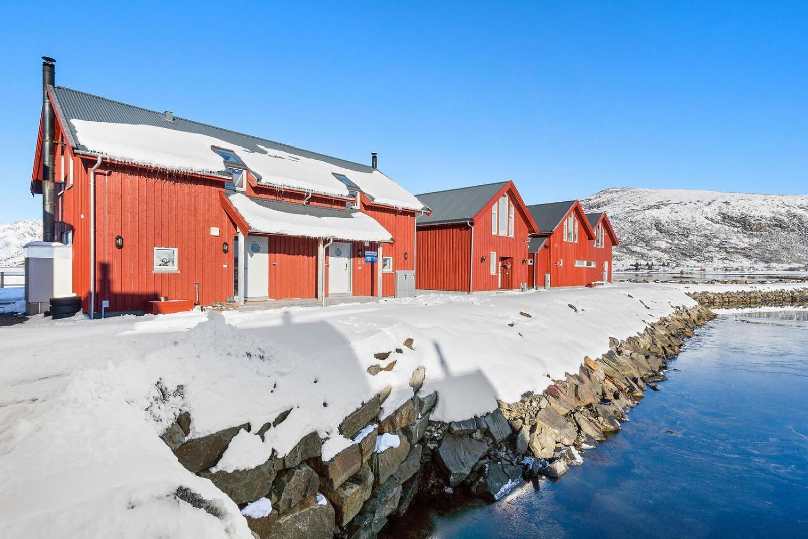 Nappstraumen Seafront Cabin, Lilleeid 68 Gravdal  Екстериор снимка