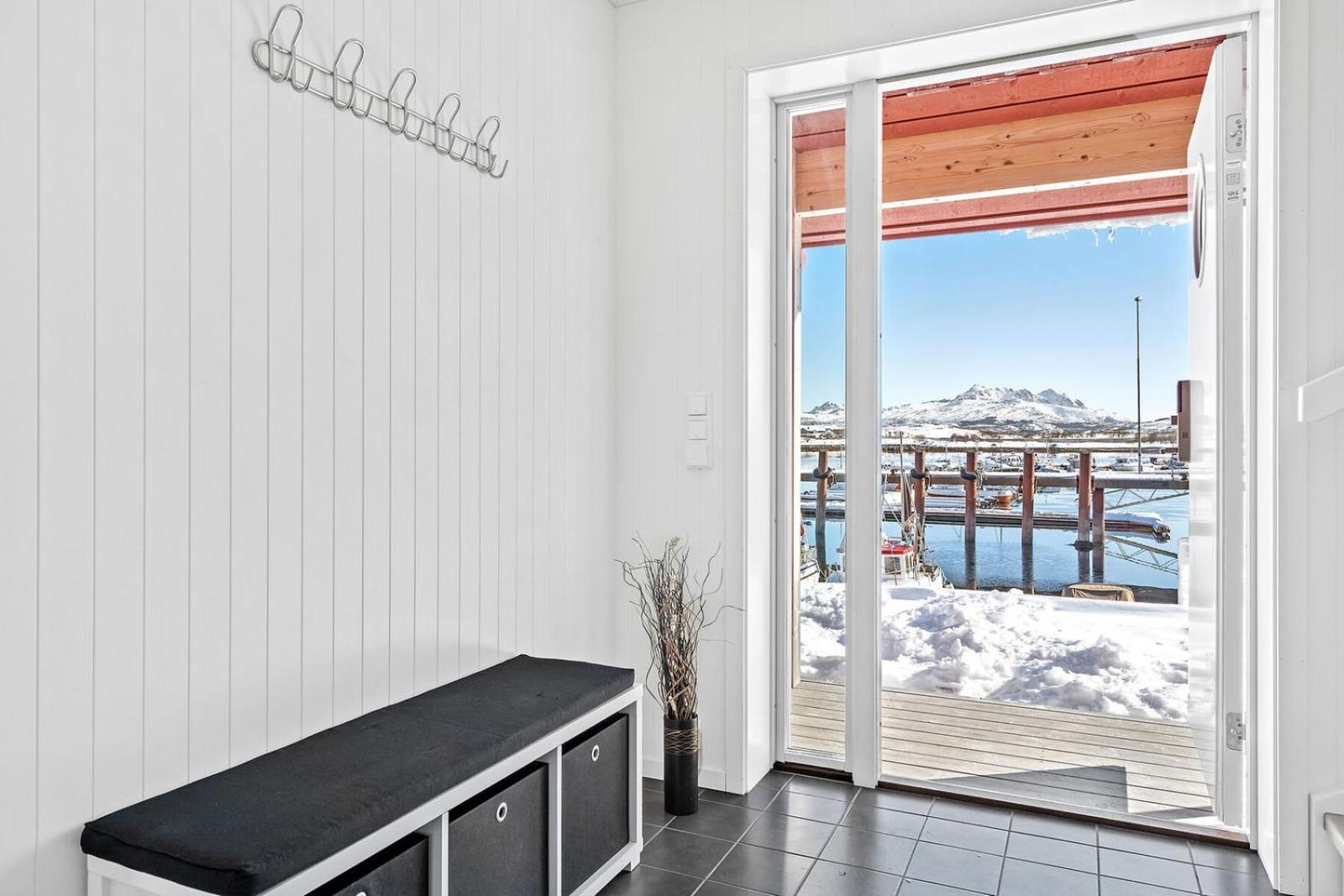 Nappstraumen Seafront Cabin, Lilleeid 68 Gravdal  Екстериор снимка