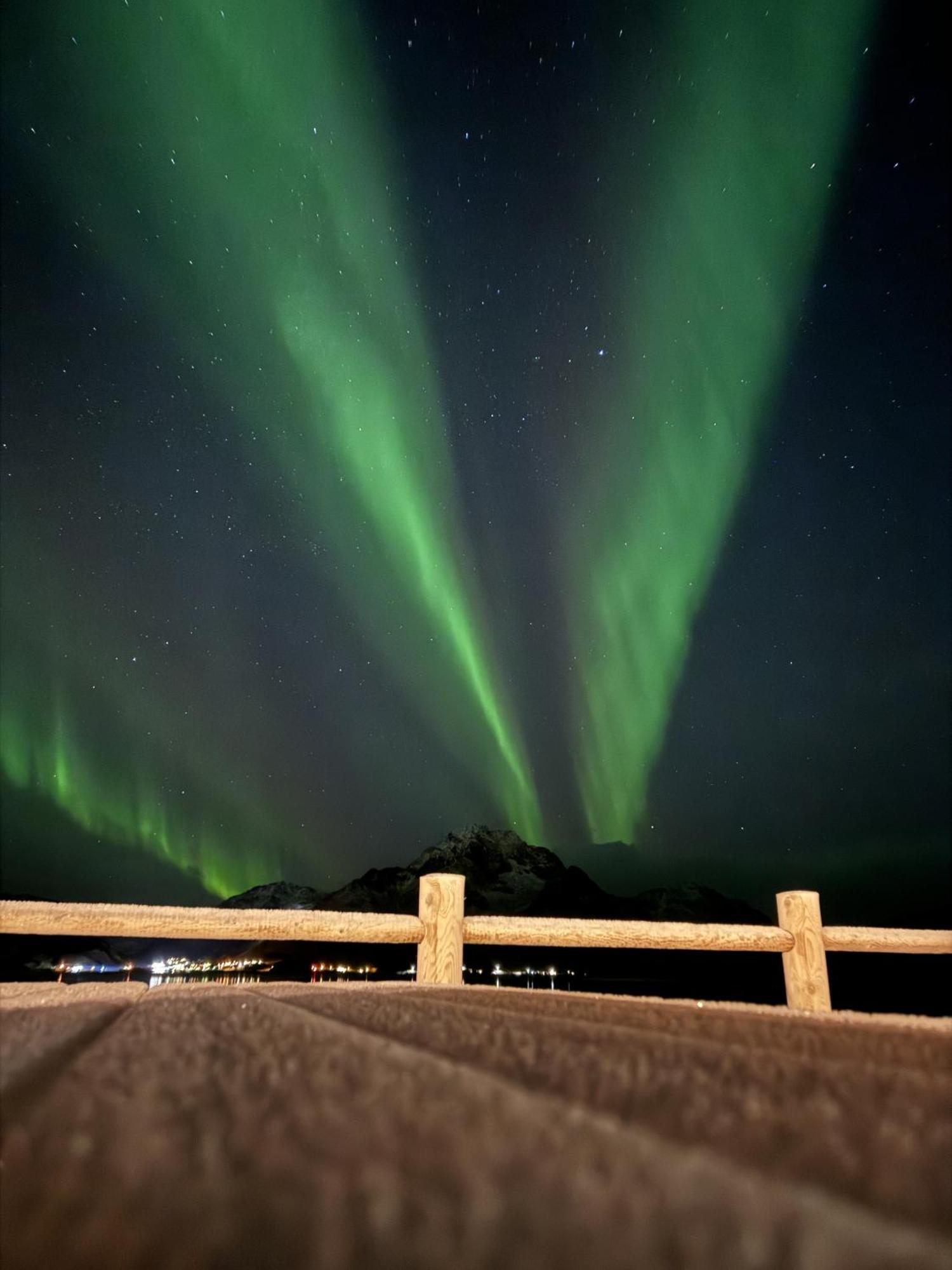 Nappstraumen Seafront Cabin, Lilleeid 68 Gravdal  Екстериор снимка