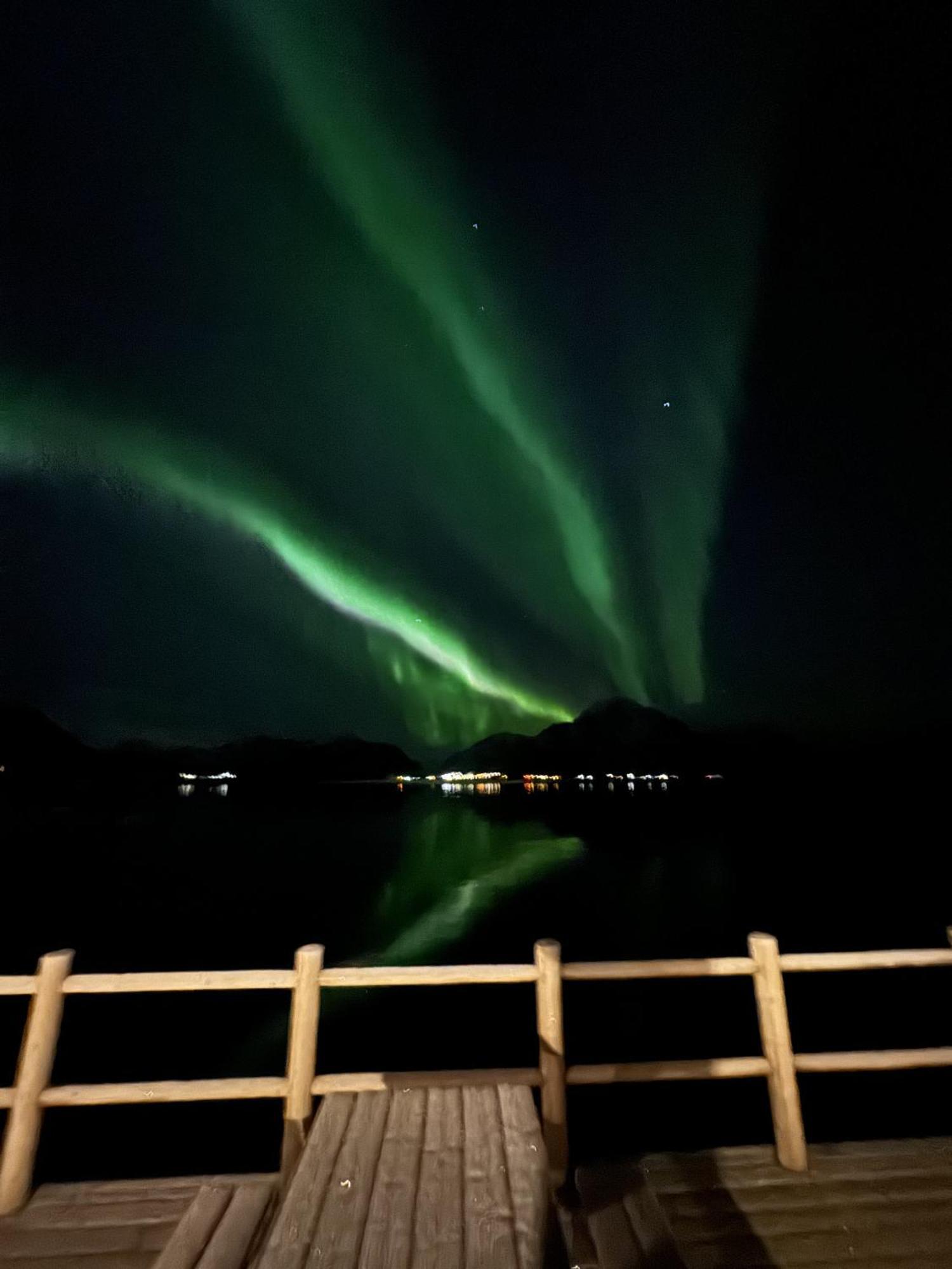 Nappstraumen Seafront Cabin, Lilleeid 68 Gravdal  Екстериор снимка
