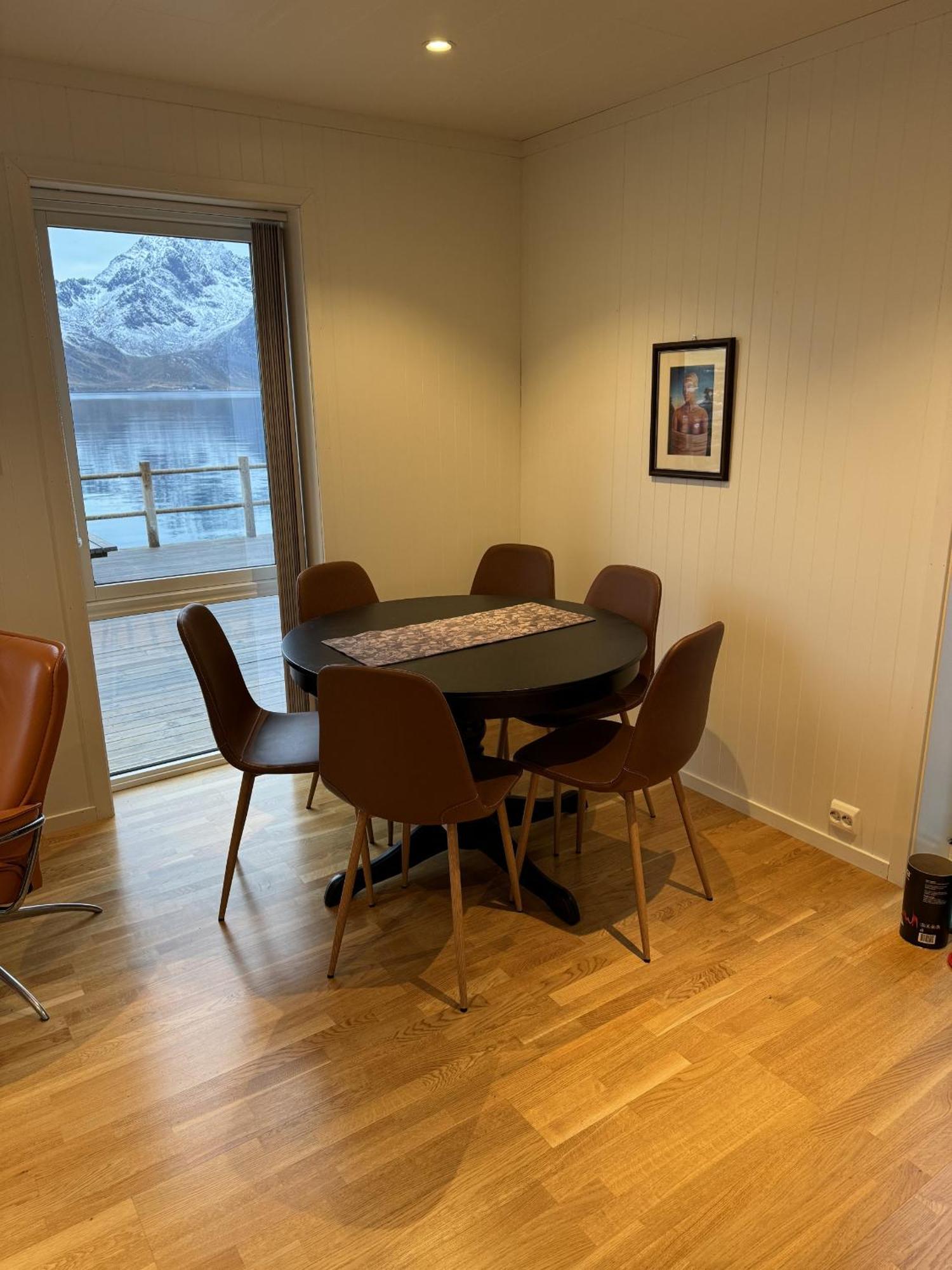 Nappstraumen Seafront Cabin, Lilleeid 68 Gravdal  Екстериор снимка